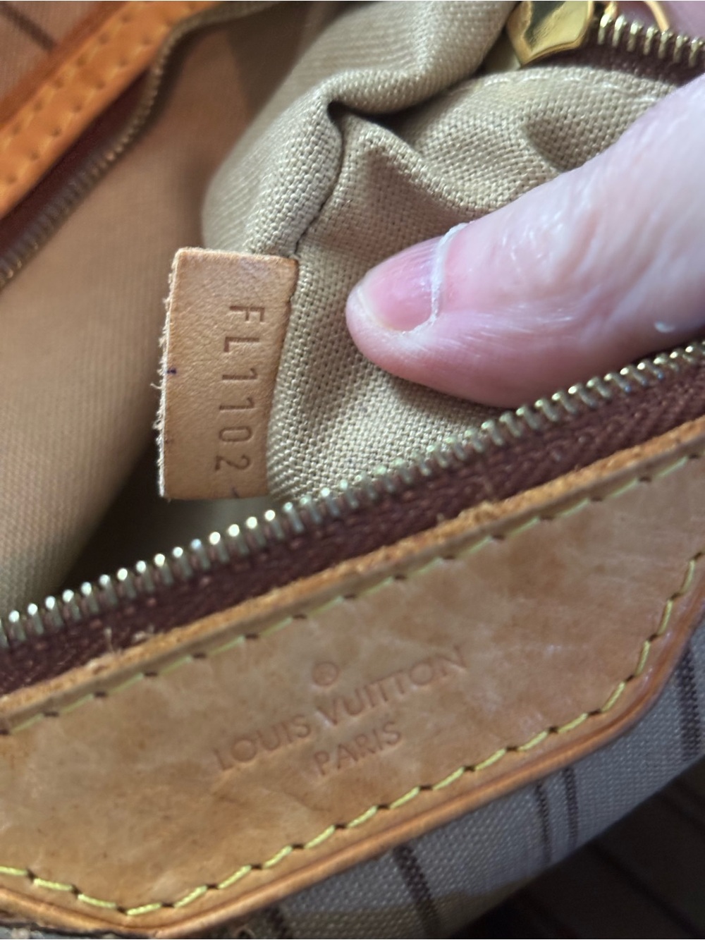 Authentic Louis Vuitton Monogram Delightful MM Shoulder Bag Canvas As-Is - Picture 15 of 16